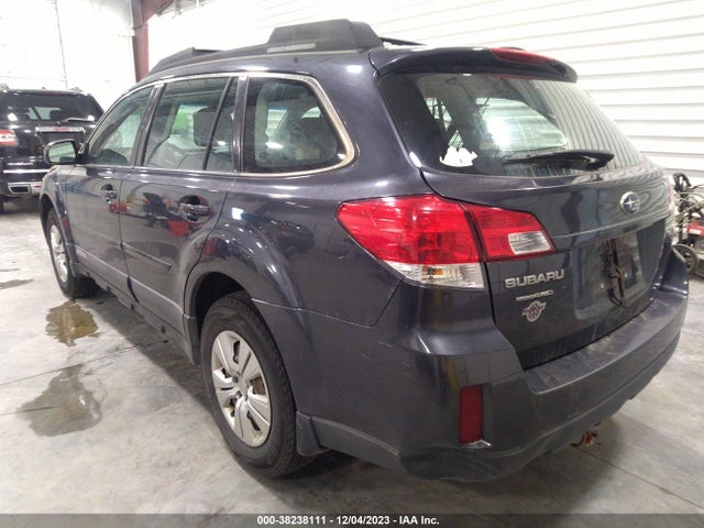 2011 SUBARU OUTBACK 2.5I VIN: 4S4BRCAC3B3442602
