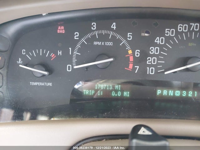 1999 BUICK PARK AVENUE VIN: 1G4CW52K4X4625121
