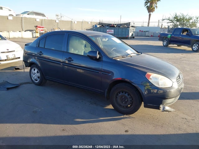 2009 HYUNDAI ACCENT GLS VIN: KMHCN46C69U284517