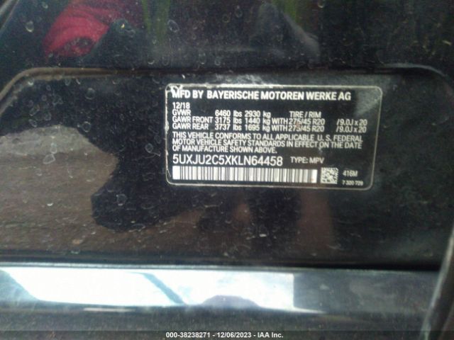 5UXJU2C5XKLN64458 BMW X5 Xdrive50i