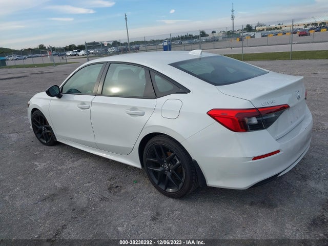 2023 HONDA CIVIC SPORT VIN: 2HGFE2F55PH555527