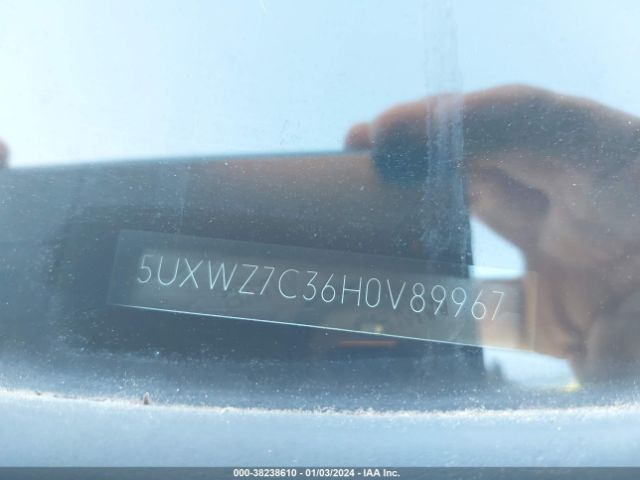 5UXWZ7C36H0V89967 BMW X3 Sdrive28i