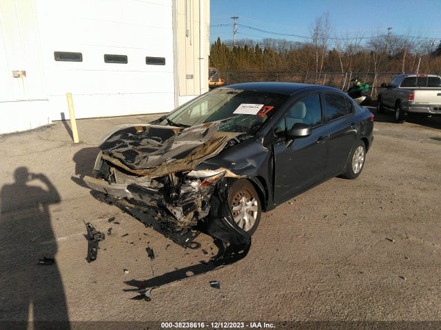 2012 HONDA CIVIC LX VIN: 2HGFB2F5XCH324755