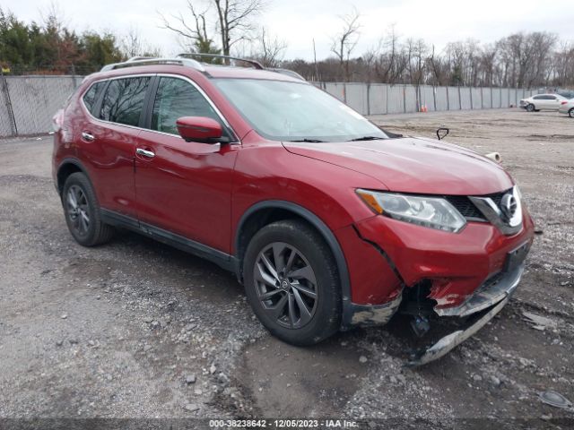 Aukcja sprzedaży 2016 Nissan Rogue Sl, vin: 5N1AT2MV2GC784408, numer aukcji: 38238642