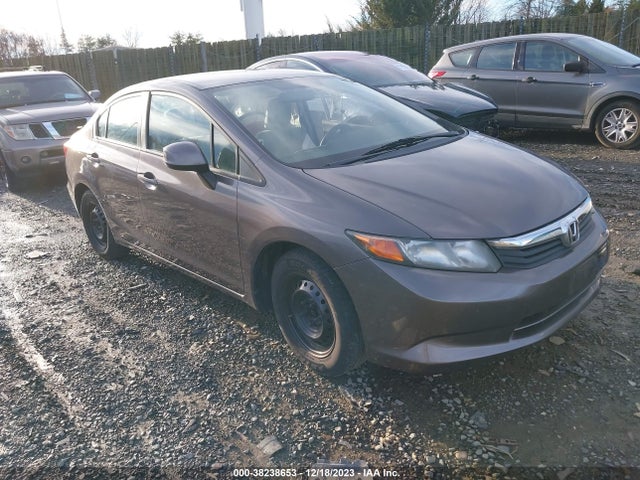 2012 HONDA CIVIC LX VIN: 19XFB2F53CE391708
