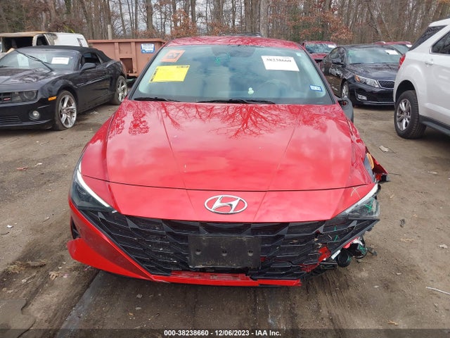 2022 HYUNDAI ELANTRA SEL VIN: 5NPLS4AGXNH069203