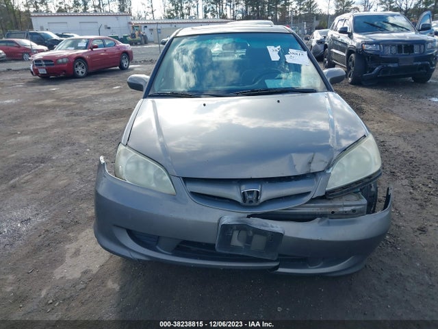 2005 HONDA CIVIC EX VIN: 1HGES26735L006446