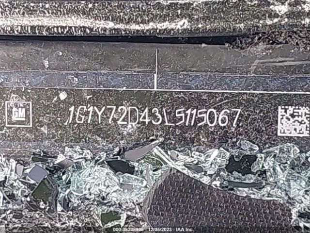 2020 CHEVROLET CORVETTE STINGRAY 1G1Y72D43L5115067 Photo 8