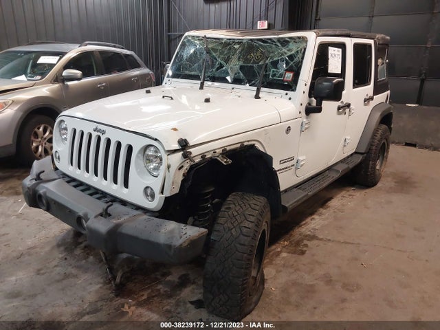 2016 JEEP WRANGLER UNLIMITED SPORT VIN: 1C4BJWDG5GL108221