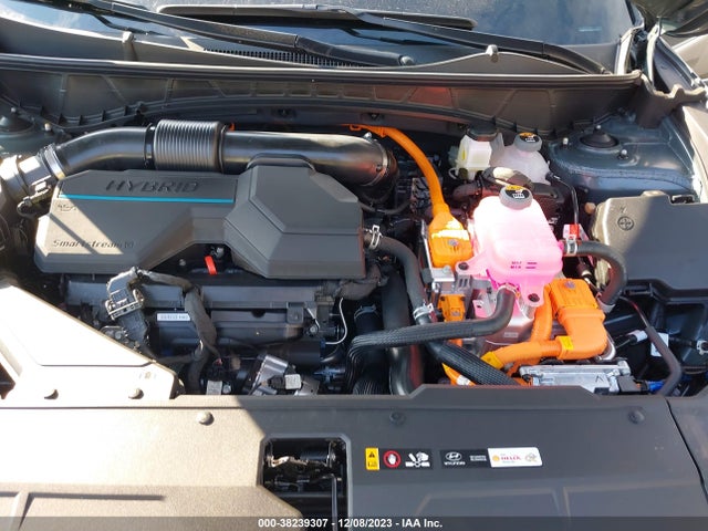 KM8JBCD14RU157471 Hyundai Tucson Hybrid Blue