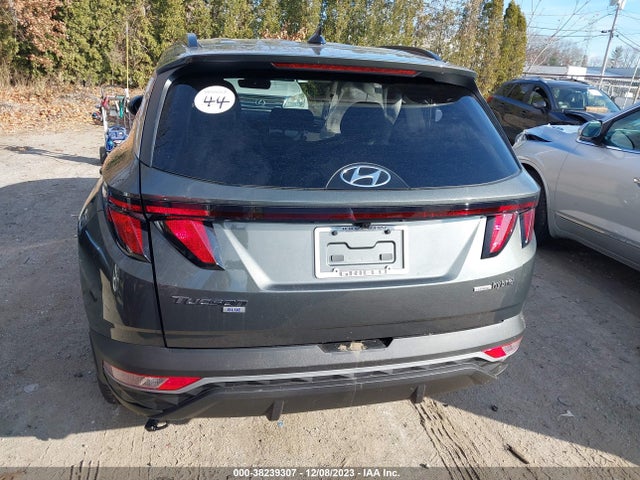 KM8JBCD14RU157471 Hyundai Tucson Hybrid Blue