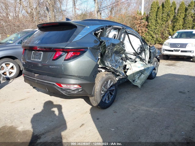 KM8JBCD14RU157471 Hyundai Tucson Hybrid Blue
