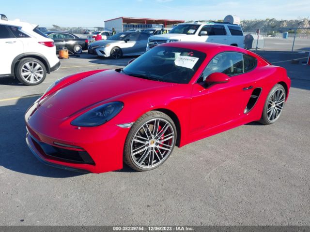 2023 PORSCHE 718 CAYMAN WP0AD2A89PS271128 Photo 1