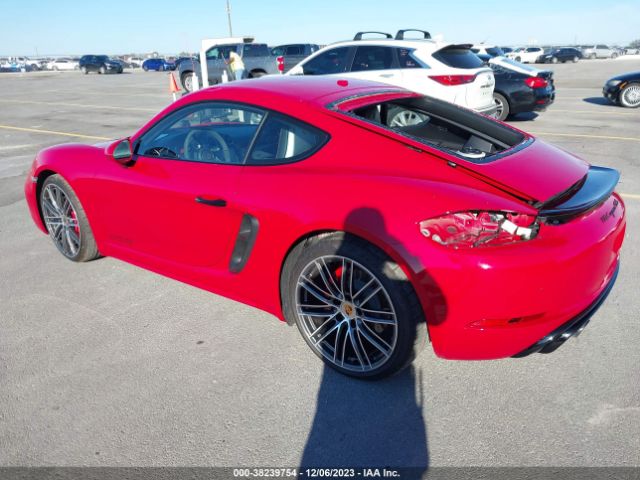 2023 PORSCHE 718 CAYMAN WP0AD2A89PS271128 Photo 2