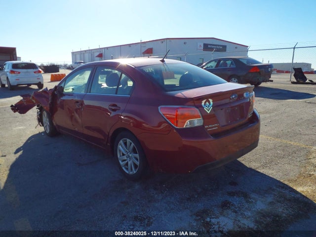 2016 SUBARU IMPREZA 2.0I PREMIUM VIN: JF1GJAB65GH014187