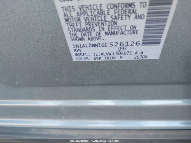 5N1AL0MN1GC526126 Infiniti QX60