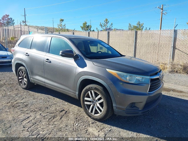 2015 TOYOTA HIGHLANDER LE V6 VIN: 5TDZKRFH9FS073019