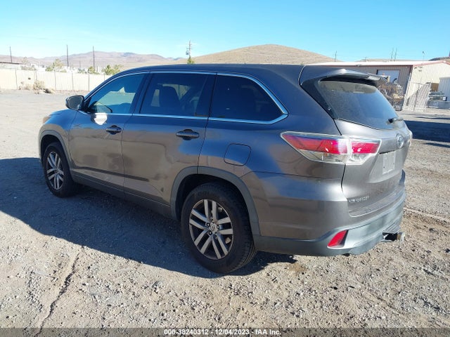 2015 TOYOTA HIGHLANDER LE V6 VIN: 5TDZKRFH9FS073019