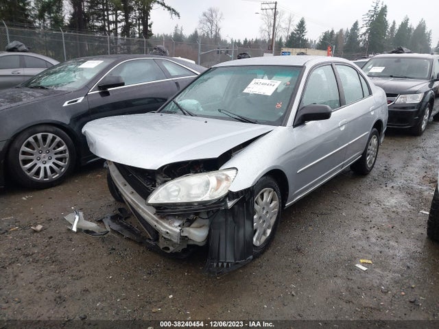 2005 HONDA CIVIC LX VIN: 2HGES16555H520854