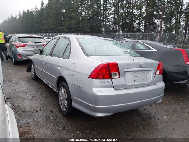 2005 HONDA CIVIC LX VIN: 2HGES16555H520854