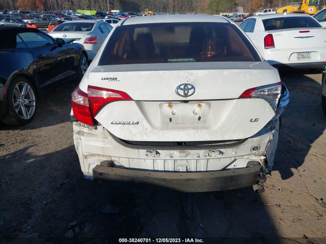 2018 TOYOTA COROLLA LE VIN: 2T1BURHE8JC975998