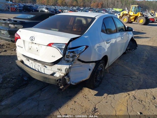 2018 TOYOTA COROLLA LE VIN: 2T1BURHE8JC975998