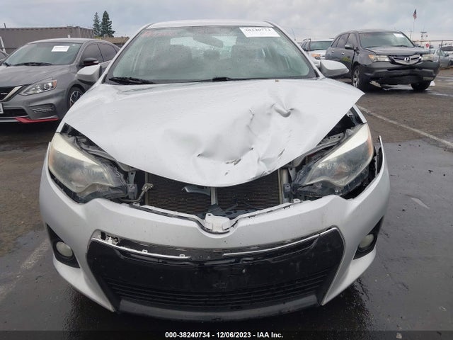 2016 TOYOTA COROLLA S PLUS VIN: 2T1BURHE6GC580825