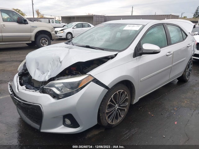2016 TOYOTA COROLLA S PLUS VIN: 2T1BURHE6GC580825