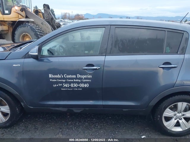2013 KIA SPORTAGE LX VIN: KNDPBCA29D7470437