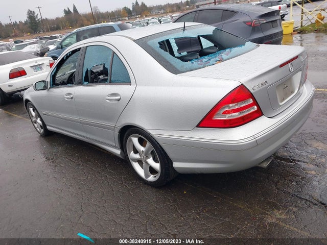 2005 MERCEDES-BENZ C 230 KOMPRESSOR SPORT VIN: WDBRF40J45F633061