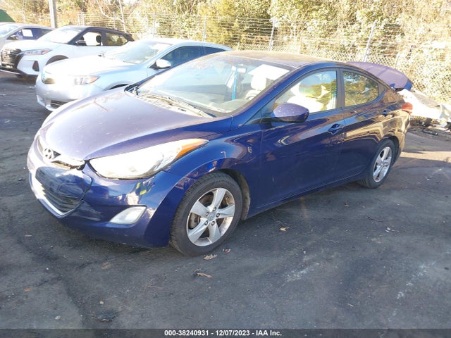 2013 HYUNDAI ELANTRA GLS VIN: 5NPDH4AE2DH196091