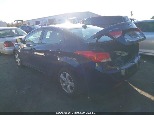 2013 HYUNDAI ELANTRA GLS VIN: 5NPDH4AE2DH196091