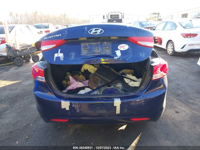 2013 HYUNDAI ELANTRA GLS VIN: 5NPDH4AE2DH196091
