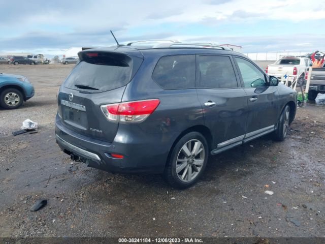5N1AR2MN2EC704293 Nissan Pathfinder Platinum