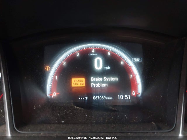 2019 HONDA CIVIC SI VIN: 2HGFC3A51KH754294