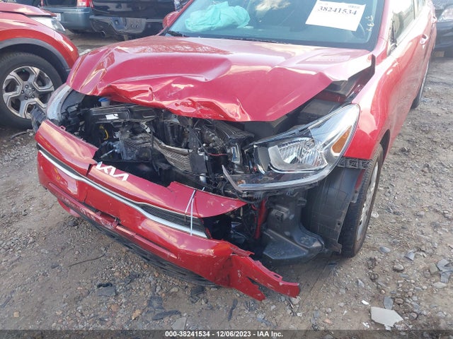 2022 KIA RIO S VIN: 3KPA24AD6NE473794