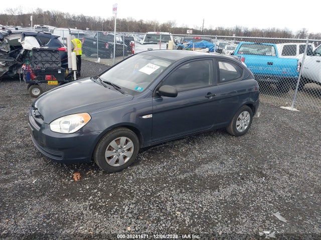 2010 HYUNDAI ACCENT BLUE VIN: KMHCM3AC4AU180794