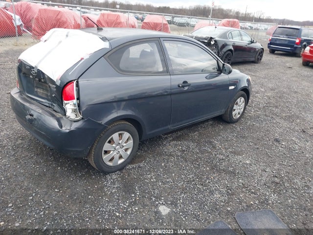 2010 HYUNDAI ACCENT BLUE VIN: KMHCM3AC4AU180794