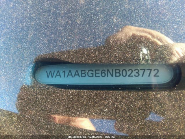 WA1AABGE6NB023772 Audi E-tron Premium Quattro