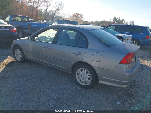 2005 HONDA CIVIC LX VIN: 2HGES165X5H593976