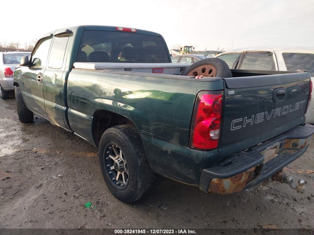 2005 CHEVROLET SILVERADO 1500 WORK TRUCK VIN: 2GCEC19TX51324293