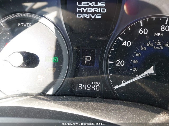2010 LEXUS RX 450H VIN: JTJBC1BA1A2016173