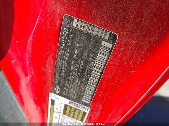 2006 MINI COOPER S WMWRH33536TF88427 Photo 8