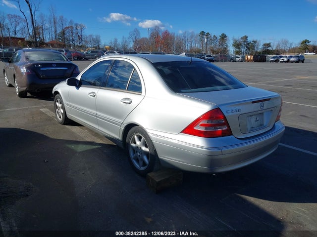 2003 MERCEDES-BENZ C-CLASS 2.6L VIN: WDBRF61J33E010527