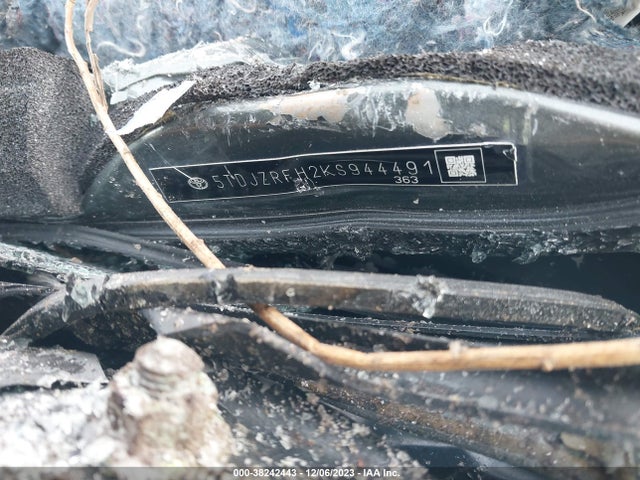 Toyota Highlander Xle 2019 5TDJZRFH2KS944491 Image 9