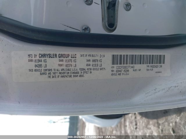 1C3CDFEB3ED771443 Dodge DART GT