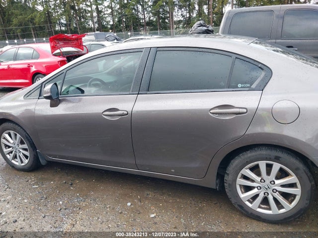 2012 HONDA CIVIC EX VIN: 19XFB2F81CE309002
