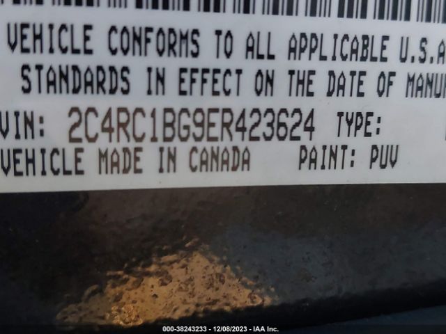 2C4RC1BG9ER423624 Chrysler Town  Country Touring
