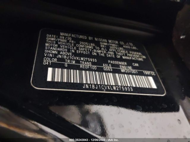 2020 NISSAN ROGUE SPORT JN1BJ1CVXLW275933 Photo 8