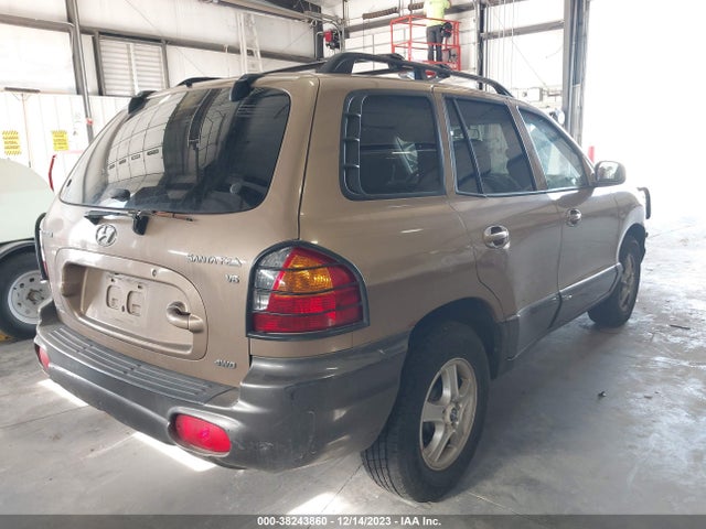 2004 HYUNDAI SANTA FE GLS VIN: KM8SC73D94U695175